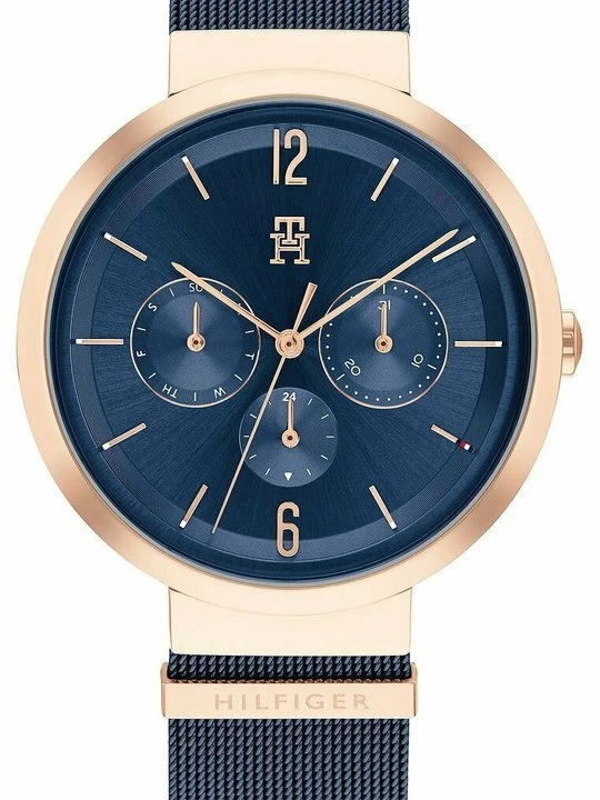 Zdjęcie produktu Zegarek chronograficzny Tommy Hilfiger niebieski