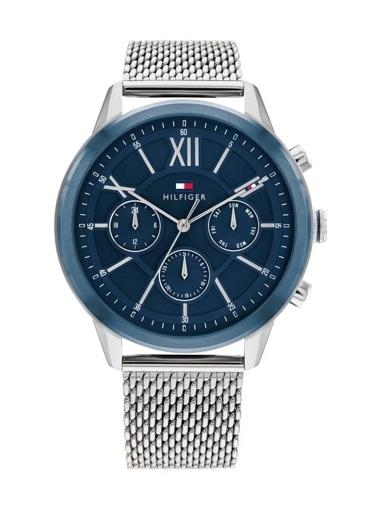 Zdjęcie produktu Zegarek chronograficzny Tommy Hilfiger srebrny