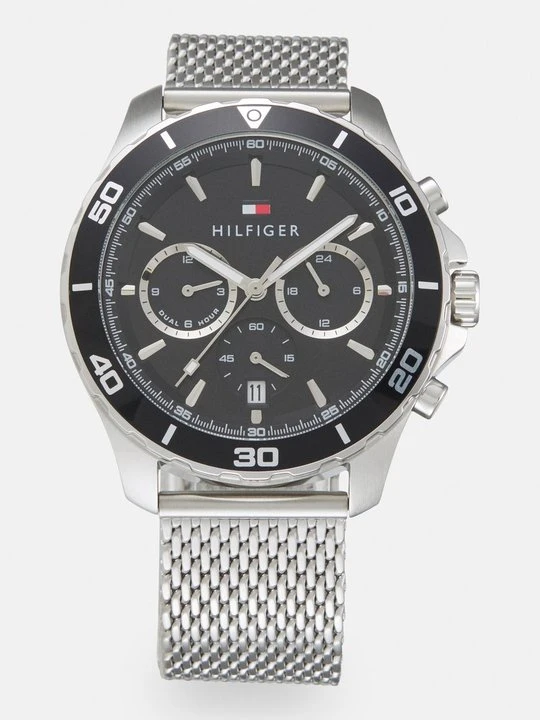 Zdjęcie produktu Zegarek chronograficzny Tommy Hilfiger srebrny