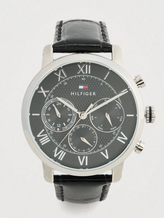 Zdjęcie produktu Zegarek chronograficzny Tommy Hilfiger srebrny