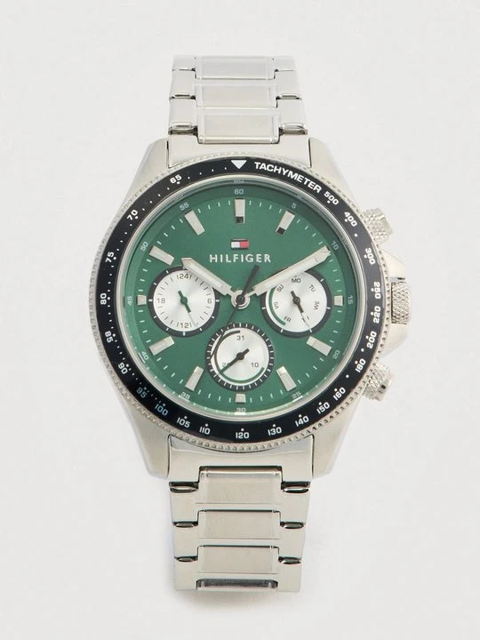 Zdjęcie produktu Zegarek chronograficzny Tommy Hilfiger srebrny