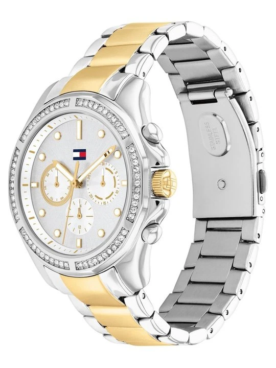 Zdjęcie produktu Zegarek chronograficzny Tommy Hilfiger srebrny