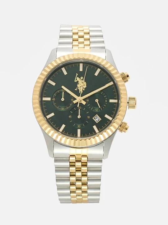 Zdjęcie produktu Zegarek chronograficzny U.S. POLO ASSN. srebrny
