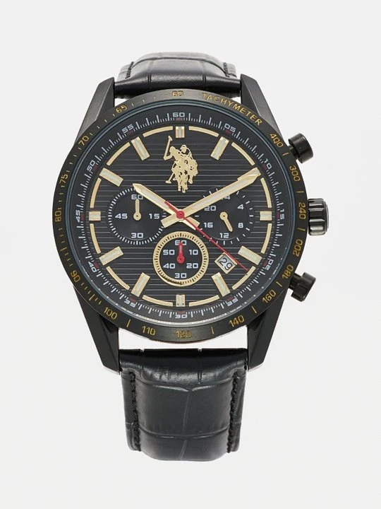 Zdjęcie produktu Zegarek chronograficzny U.S. POLO ASSN. czarny