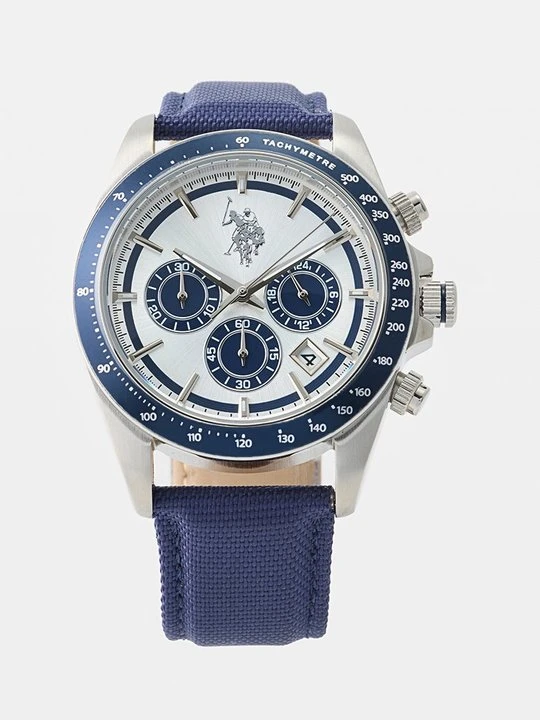 Zdjęcie produktu Zegarek chronograficzny U.S. POLO ASSN. niebieski