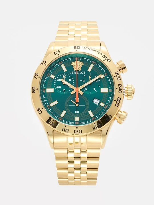 Zdjęcie produktu Zegarek chronograficzny Versace złoty