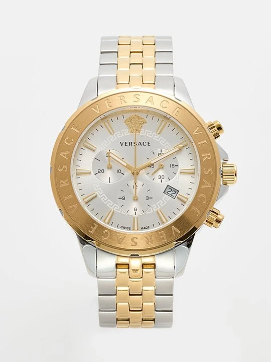 Zdjęcie produktu Zegarek chronograficzny Versace srebrny