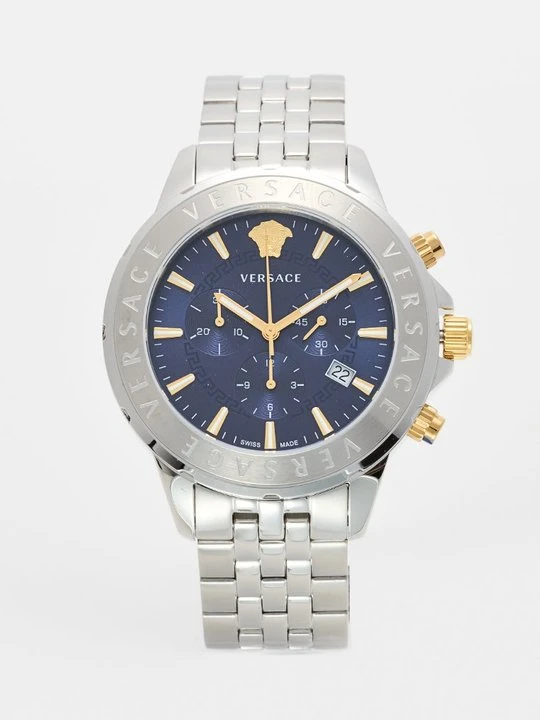 Zdjęcie produktu Zegarek chronograficzny Versace srebrny