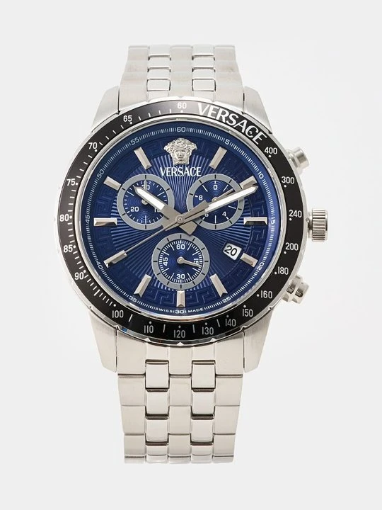 Zdjęcie produktu Zegarek chronograficzny Versace srebrny