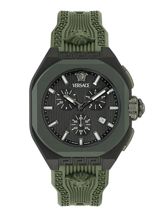 Zdjęcie produktu Zegarek chronograficzny Versace oliwkowy