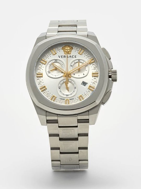 Zdjęcie produktu Zegarek chronograficzny Versace srebrny