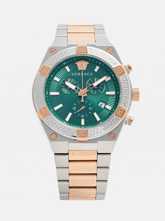 Zdjęcie produktu Zegarek chronograficzny Versace srebrny