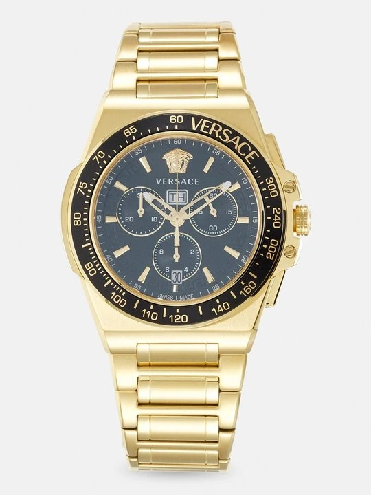Zdjęcie produktu Zegarek chronograficzny Versace w kolorze złota