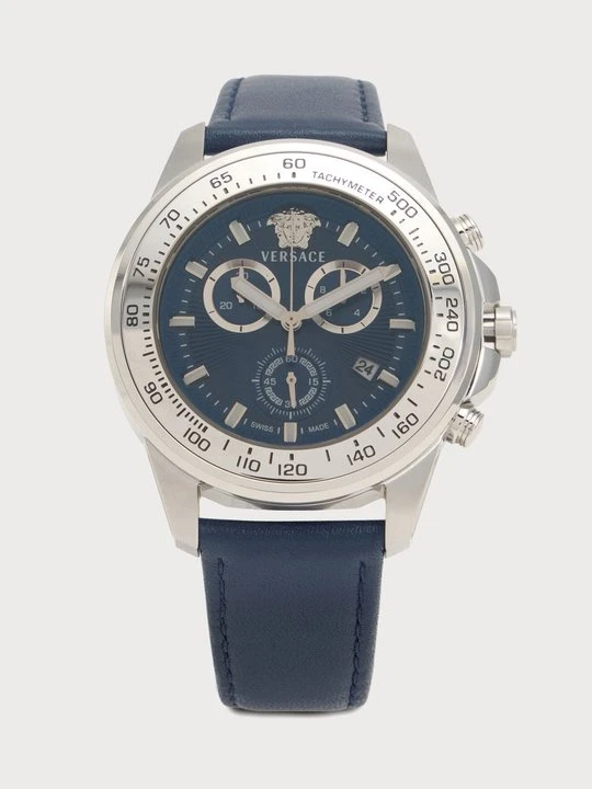 Zdjęcie produktu Zegarek chronograficzny Versace niebieski
