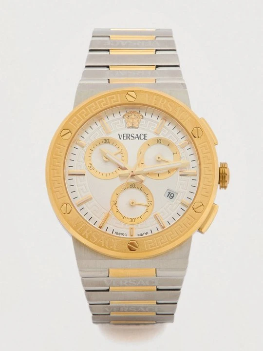 Zdjęcie produktu Zegarek chronograficzny Versace srebrny