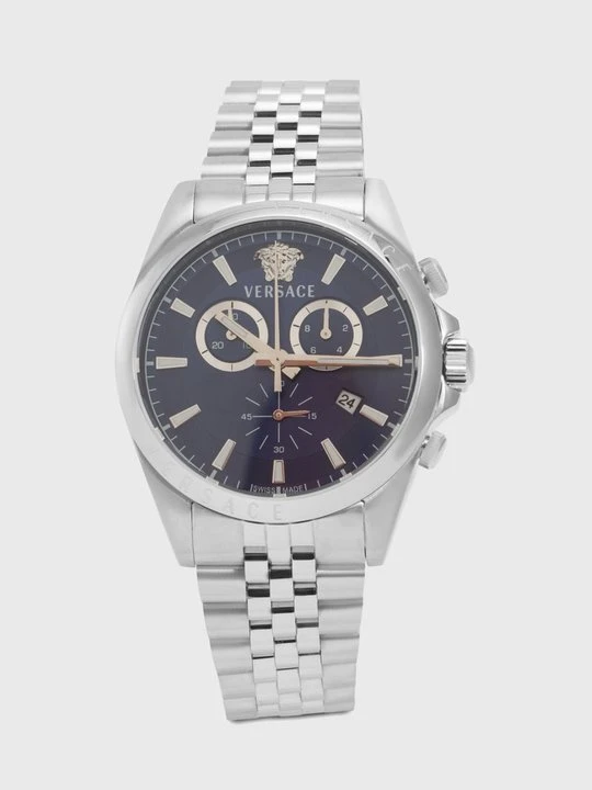 Zdjęcie produktu Zegarek chronograficzny Versace srebrny