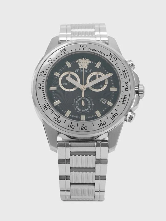 Zdjęcie produktu Zegarek chronograficzny Versace srebrny