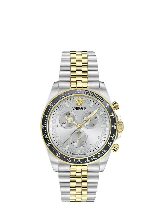 Zdjęcie produktu Zegarek chronograficzny Versace srebrny