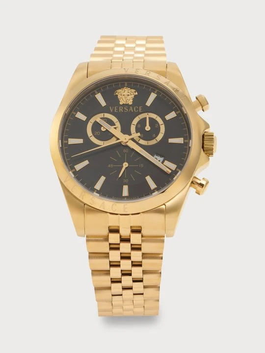 Zdjęcie produktu Zegarek chronograficzny Versace w kolorze złota