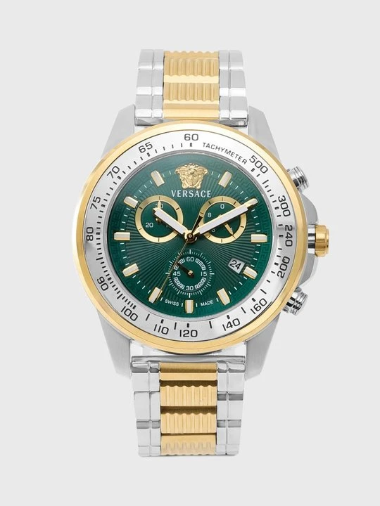 Zdjęcie produktu Zegarek chronograficzny Versace w kolorze złota