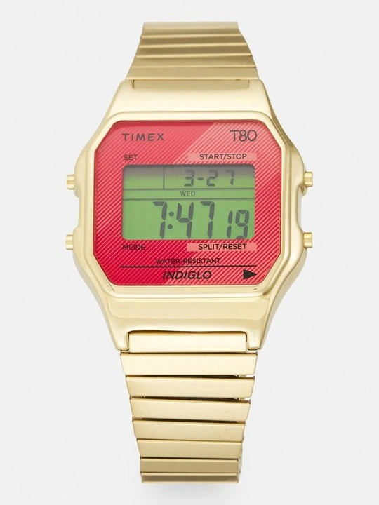 Zdjęcie produktu Zegarek cyfrowy Timex złoty