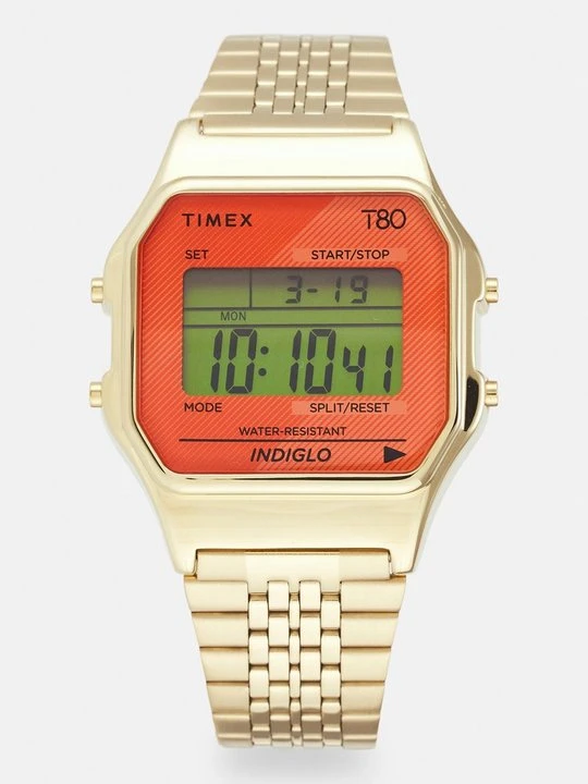 Zdjęcie produktu Zegarek cyfrowy Timex złoty