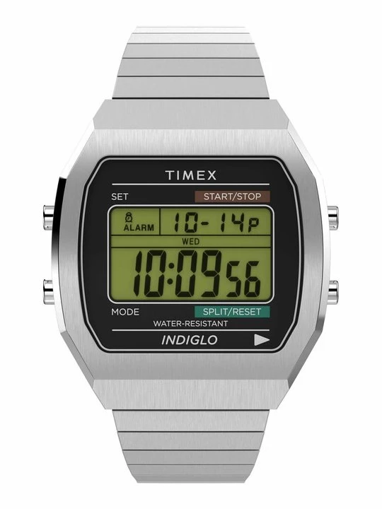 Zdjęcie produktu Zegarek cyfrowy Timex srebrny