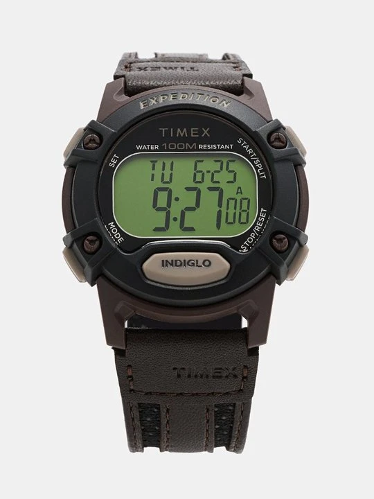 Zdjęcie produktu Zegarek cyfrowy Timex brązowy