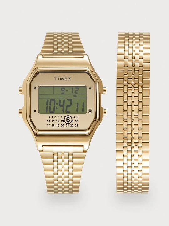Zdjęcie produktu Zegarek cyfrowy Timex złoty