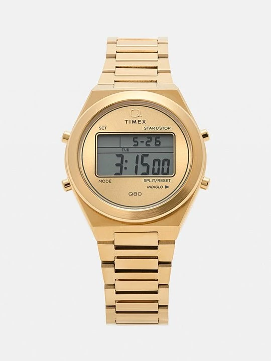 Zdjęcie produktu Zegarek cyfrowy Timex w kolorze złota