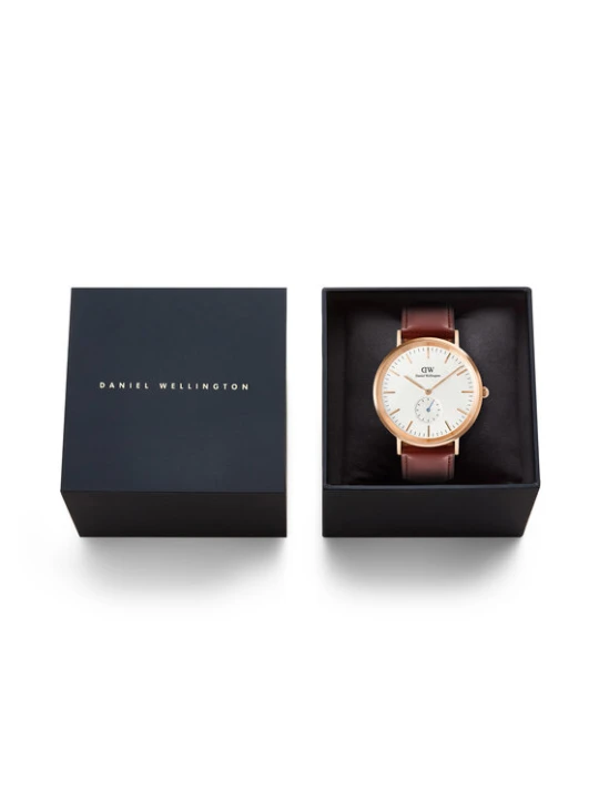 Zdjęcie produktu Zegarek Daniel Wellington Classic St. Mawes Horloge DW00100871 Brązowy