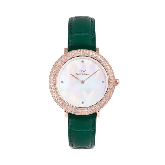 Zdjęcie produktu Zegarek Daniel Wellington Crystalline Bezel 32 DW00100826 Różowe złoto