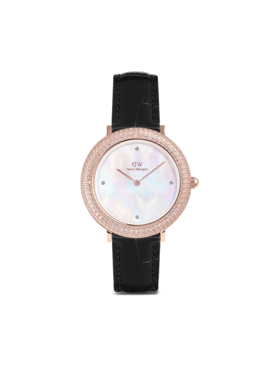 Zdjęcie produktu Zegarek Daniel Wellington Crystalline Bezel 32 DW00100827 Różowe złoto