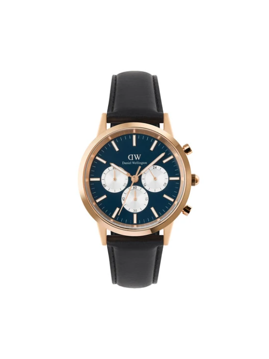 Zdjęcie produktu Zegarek Daniel Wellington Iconic Chronograph St Mawes Arctic Panda DW00100877 Czarny