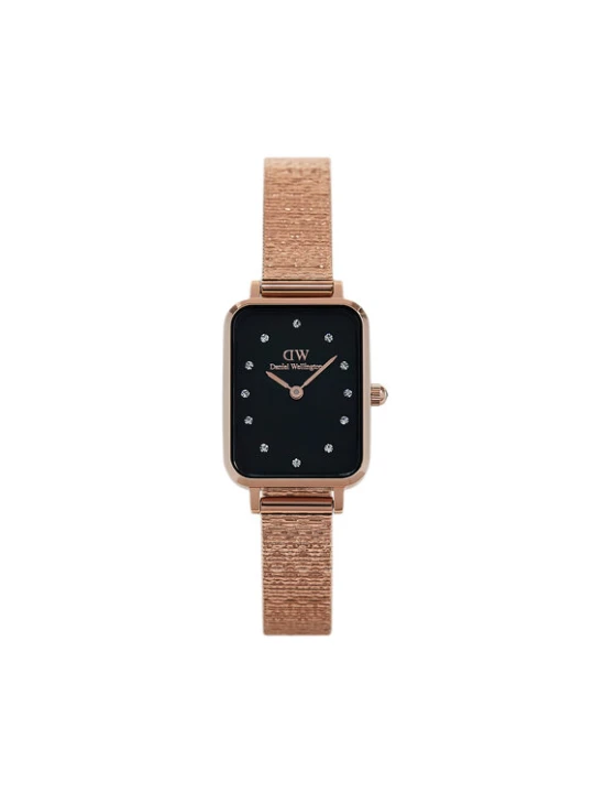 Zdjęcie produktu Zegarek Daniel Wellington Quadro Lumine Pressed Piano DW00100579 Złoty