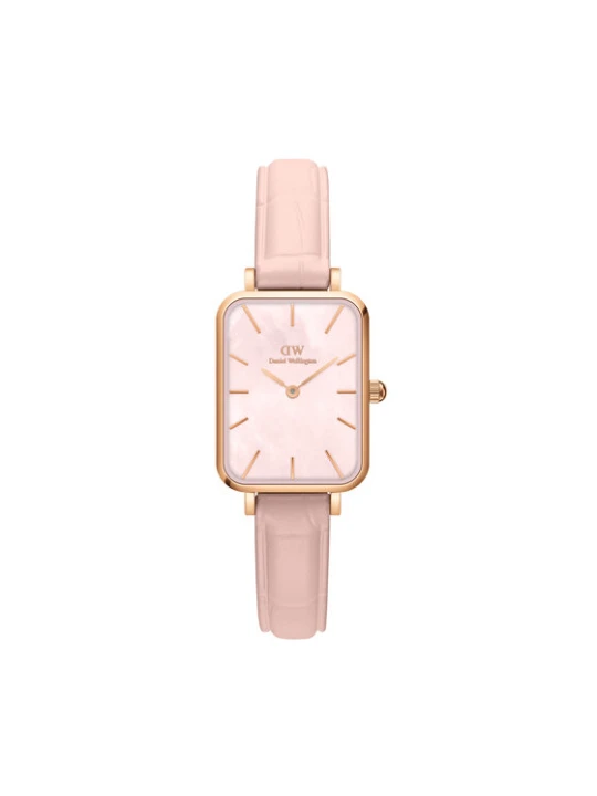 Zdjęcie produktu Zegarek Daniel Wellington Quadro Pressed DW00100508 Różowe złoto