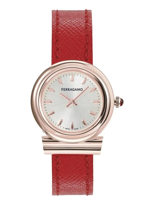 Zdjęcie produktu Zegarek FERRAGAMO czerwony