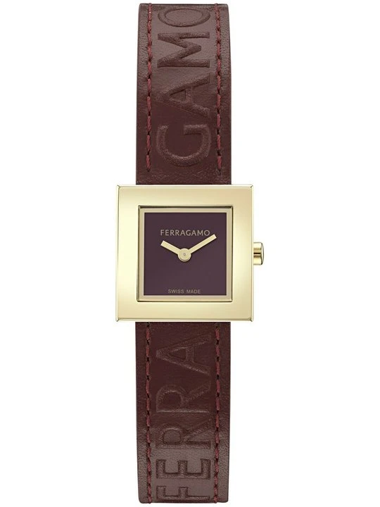 Zdjęcie produktu Zegarek FERRAGAMO bordowy