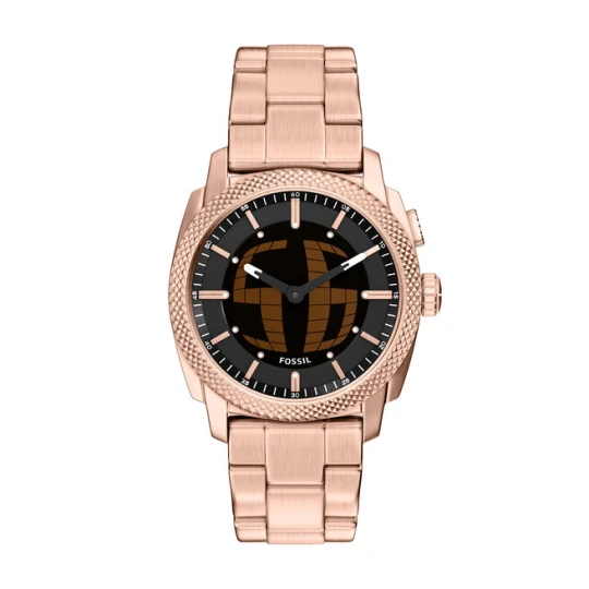 Zdjęcie produktu Zegarek Fossil Machine Big Tic FS6158 Różowe złoto