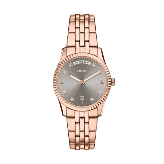 Zdjęcie produktu Zegarek Fossil Scarlette ES5459 Różowe złoto