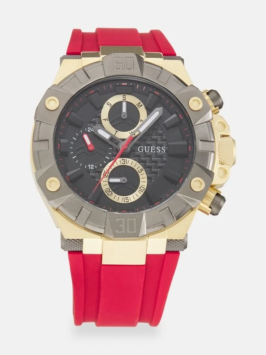 Zdjęcie produktu Zegarek Guess czerwony
