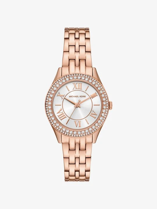 Zdjęcie produktu Zegarek Harlowe w stylu pavé w złotym kolorze Michael Kors