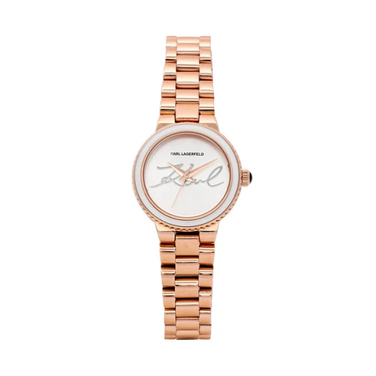 Zdjęcie produktu Zegarek KARL LAGERFELD R0553104507 Różowe złoto