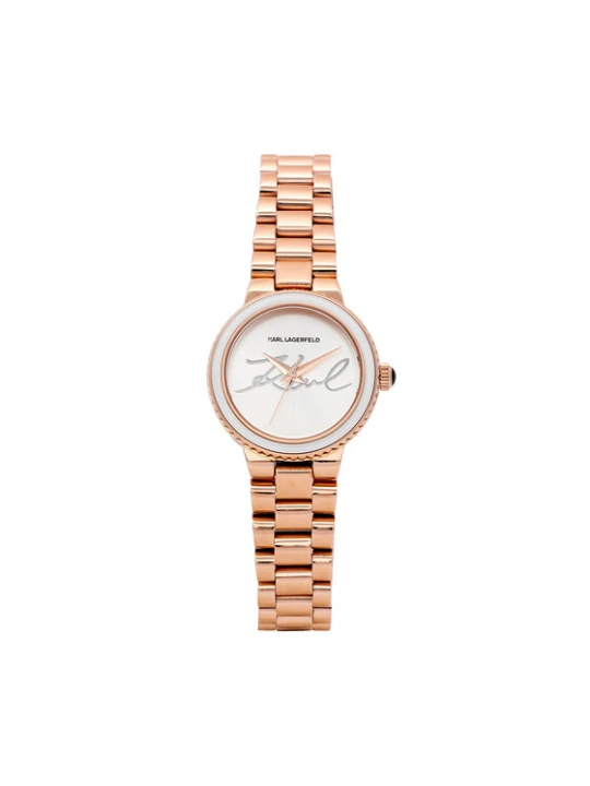 Zdjęcie produktu Zegarek KARL LAGERFELD R0553104507 Różowe złoto