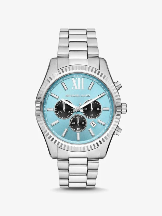 Zdjęcie produktu Zegarek Lexington z dużą kopertą w srebrnym kolorze Michael Kors