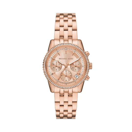 Zdjęcie produktu Zegarek Michael Kors Ritz Ladies Chronograph MK7531 Różowy