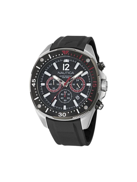 Zdjęcie produktu Zegarek Nautica Sporty Chronograph NAPBSS501 Srebrny