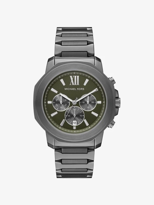 Zdjęcie produktu Zegarek Prescott z dużą kopertą w kolorze grafitowym Michael Kors