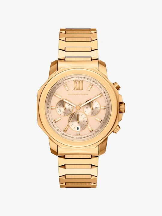Zdjęcie produktu Zegarek Prescott z dużą kopertą w złotym kolorze Michael Kors