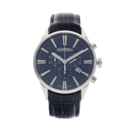 Zdjęcie produktu Zegarek Roamer Superior Chrono 508837 41 40 05 Granatowy